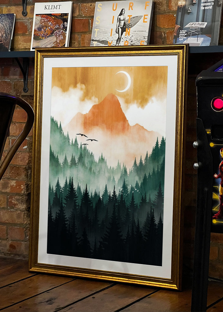 Uitzicht op de bergen