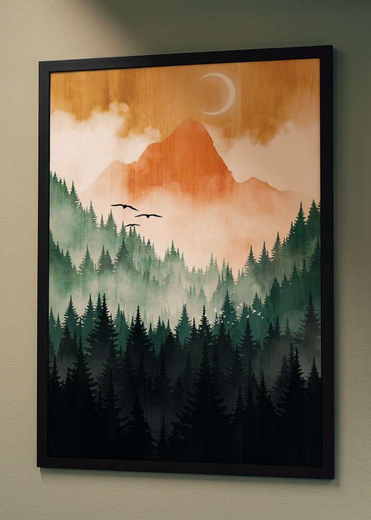 Uitzicht op de bergen