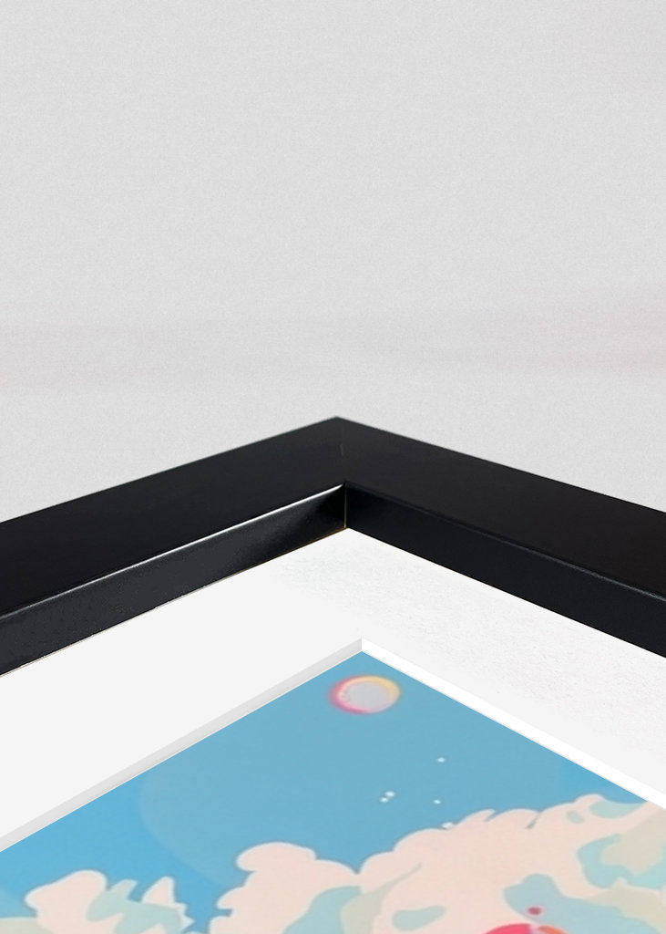 Fenicottero rosa e bolle di sapone