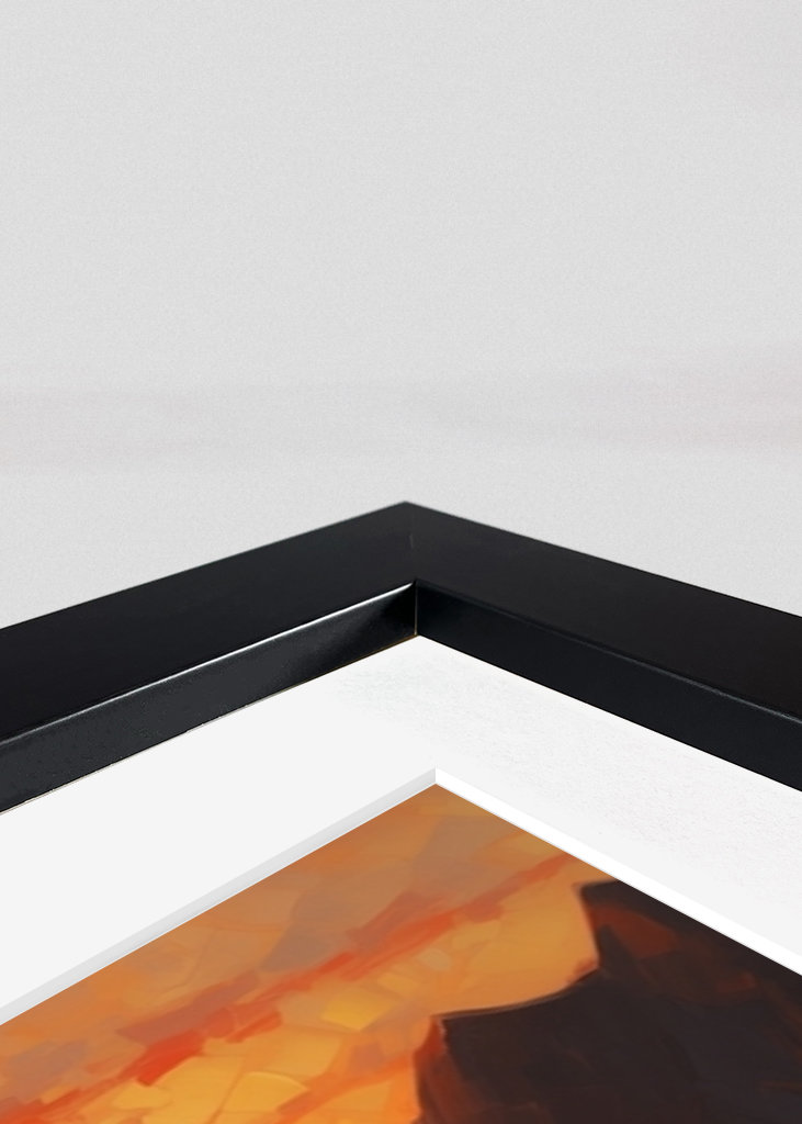 Waves in Lofoten Midnight Sun