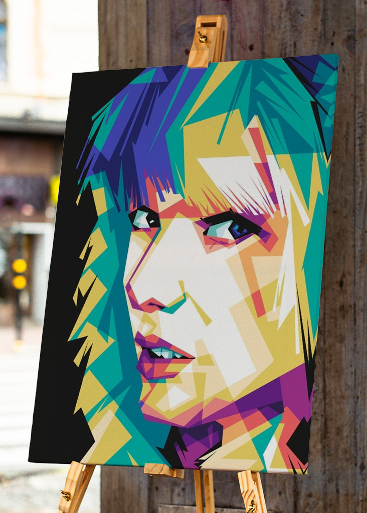 Taylor Swift wpap Pop Art