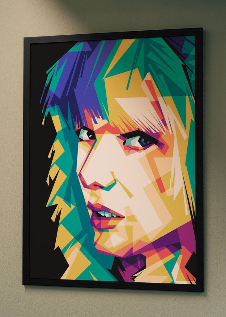 Taylor Swift wpap Pop Art