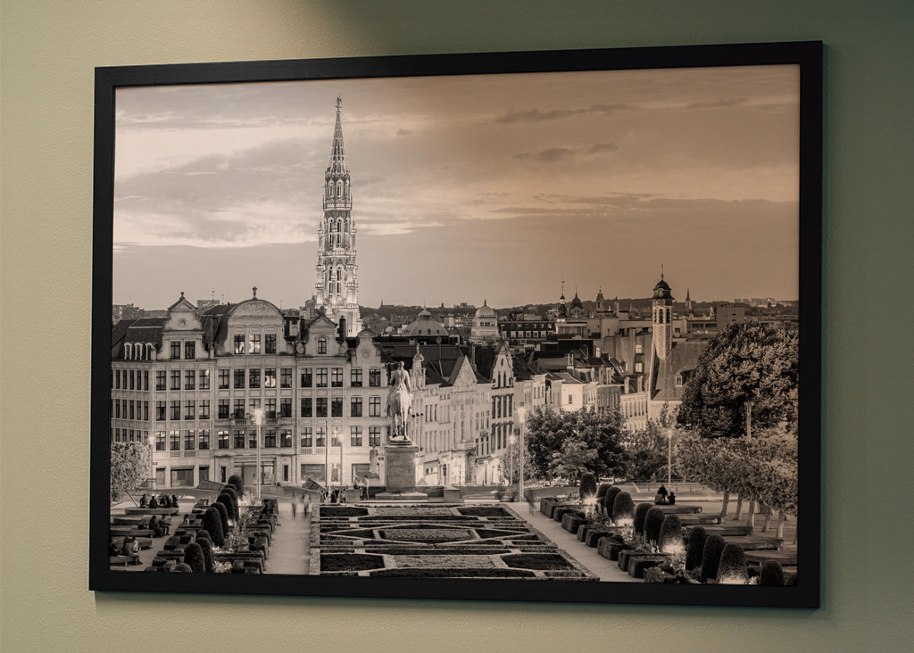 Mont des Arts kaupungissa Bryssel