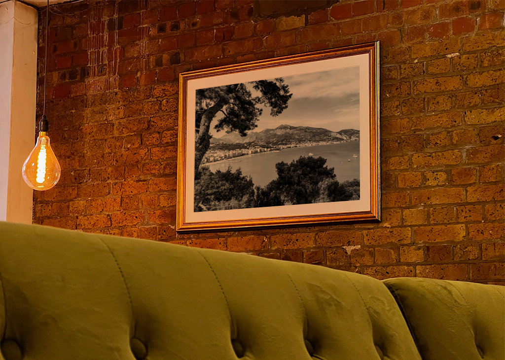 Mentone sulla Costa Azzurra 