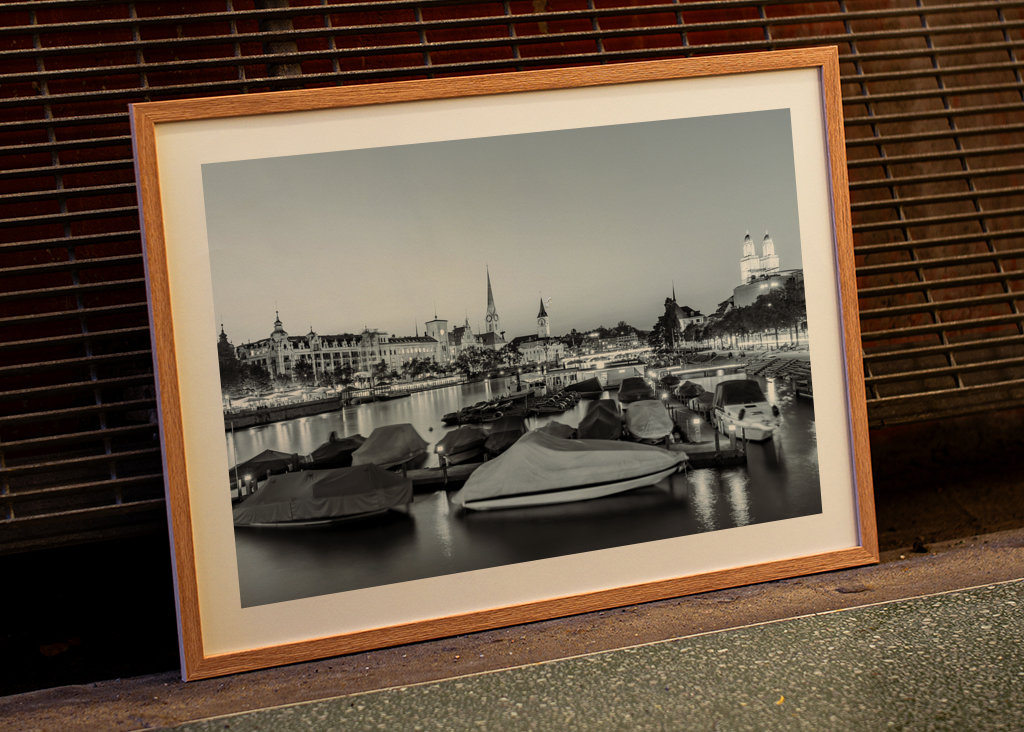 Zurique com o Grossmünster