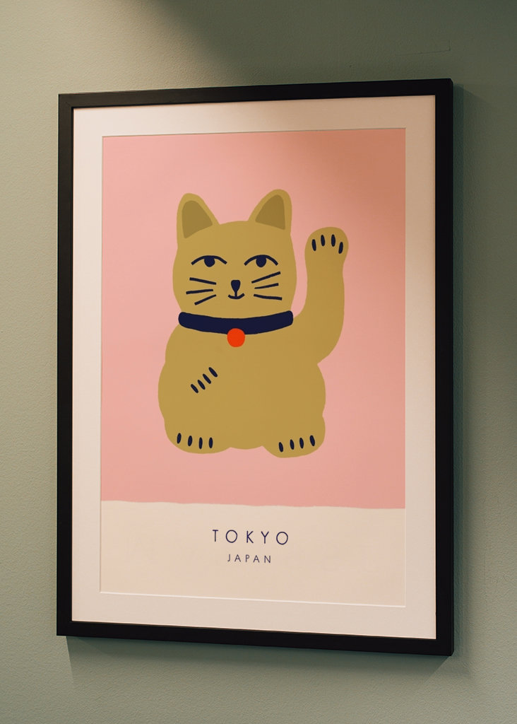 Maneki Neko Winkekatze