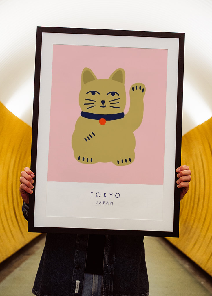 Maneki Neko Winkekatze