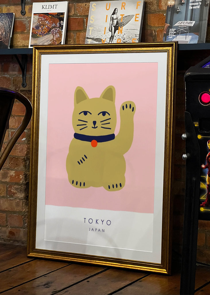 Maneki Neko Winkekatze