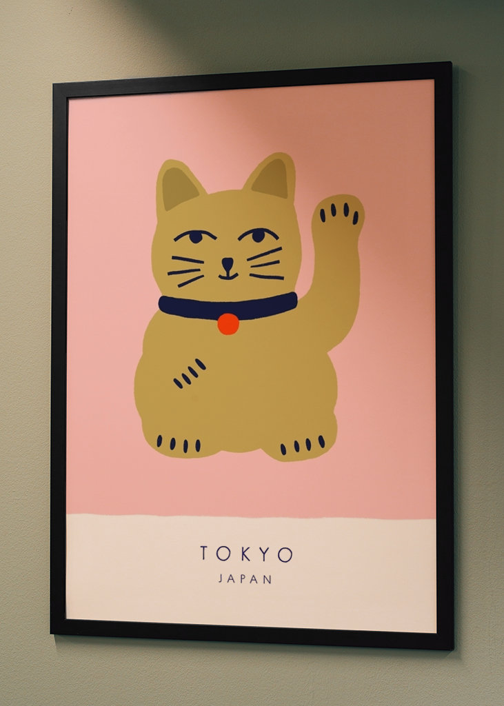 Maneki Neko Winkekatze