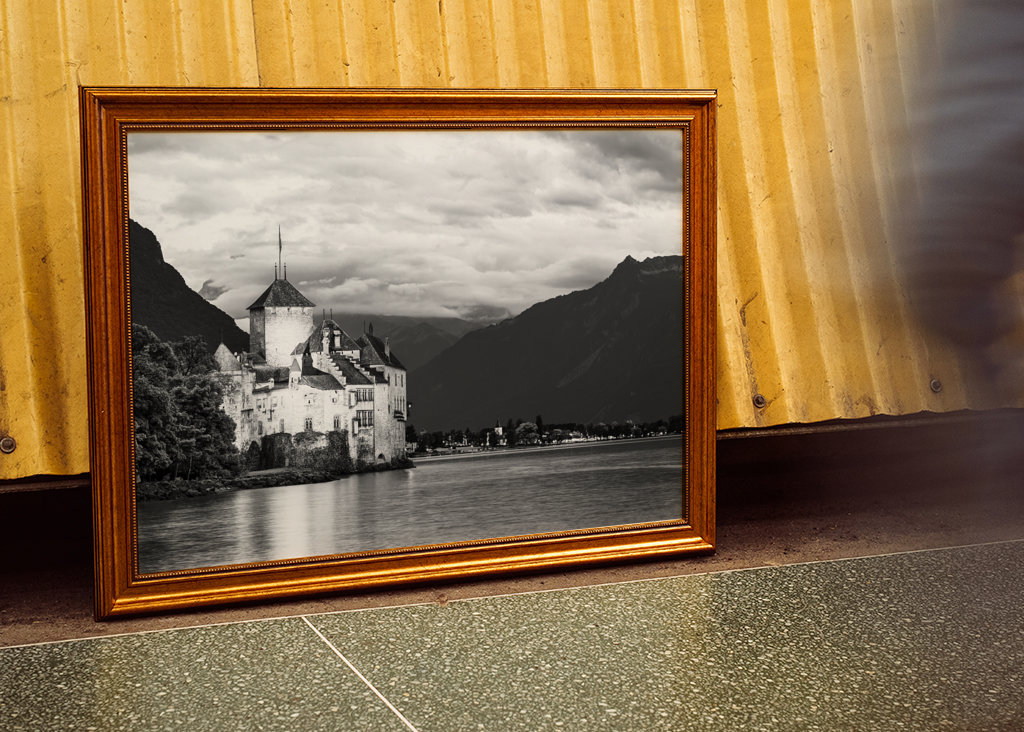 Chillon Castle on Lake Geneva