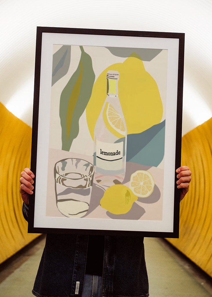 Zitronová limonáda v Pastellu