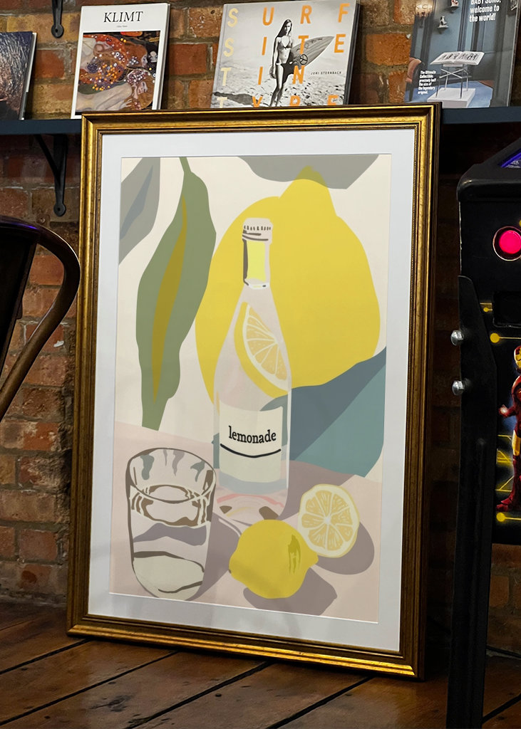 Zitronová limonáda v Pastellu