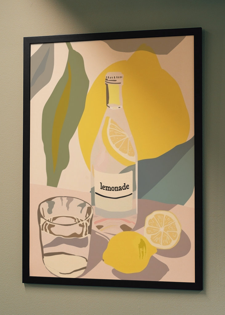 Zitronová limonáda v Pastellu