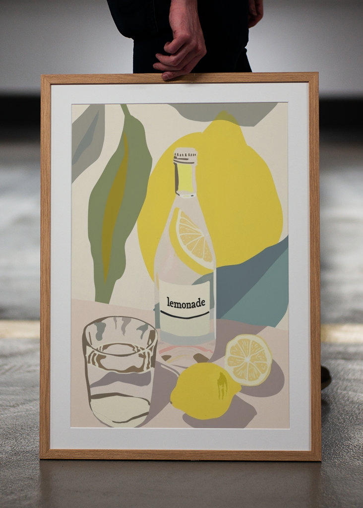 Zitronová limonáda v Pastellu