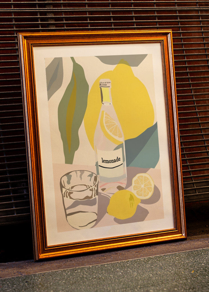 Zitronová limonáda v Pastellu