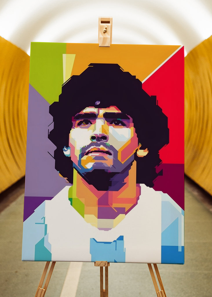 Maradona Legend Pop Art