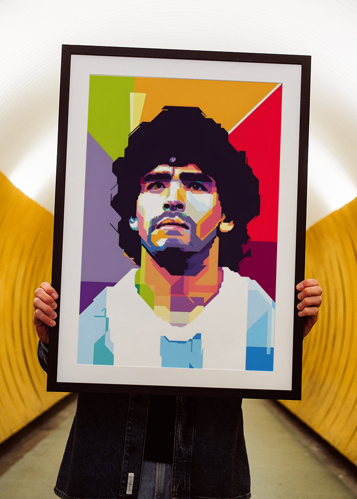 Maradona Legend Pop Art