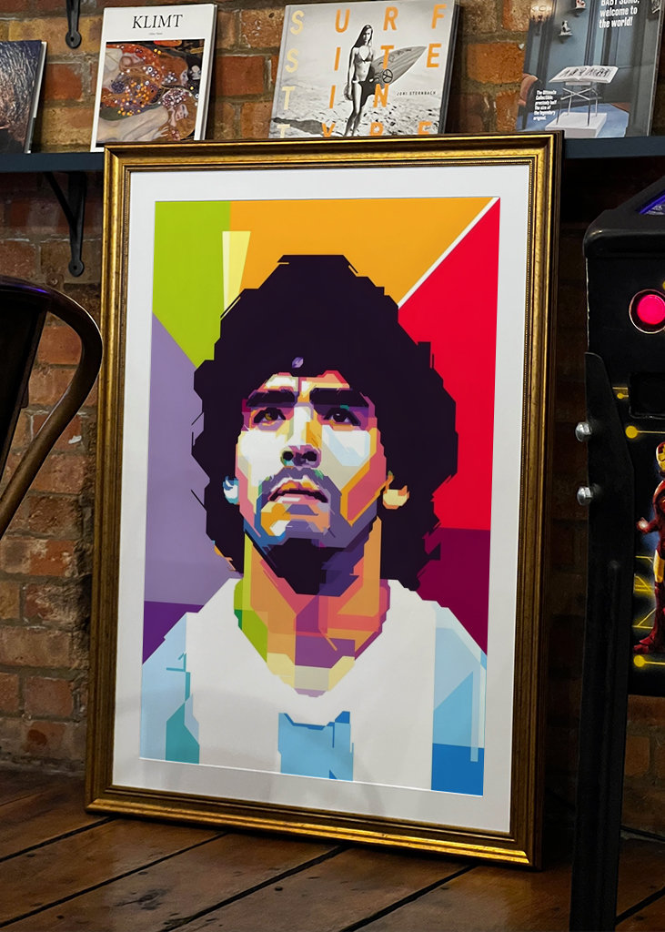 Maradona Legend Pop Art