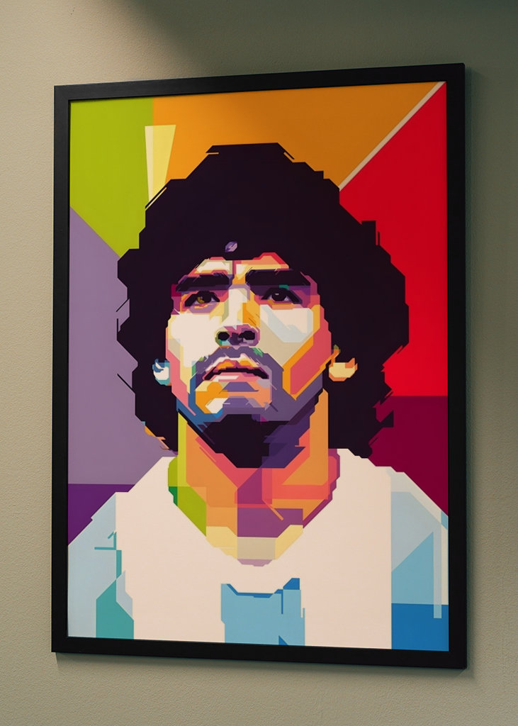 Maradona Legend Pop Art