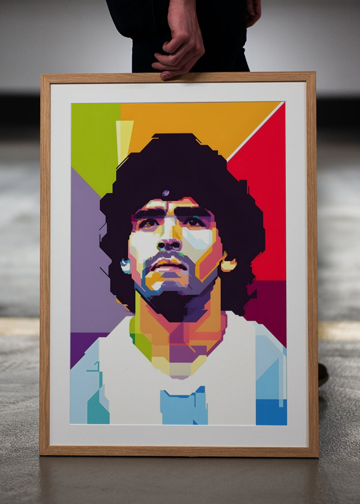 Maradona Legend Pop Art