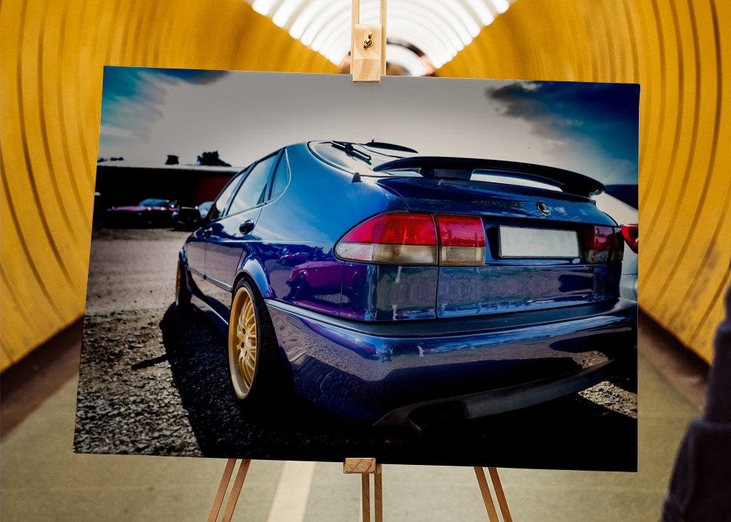 SAAB 9-3 Auta a káva