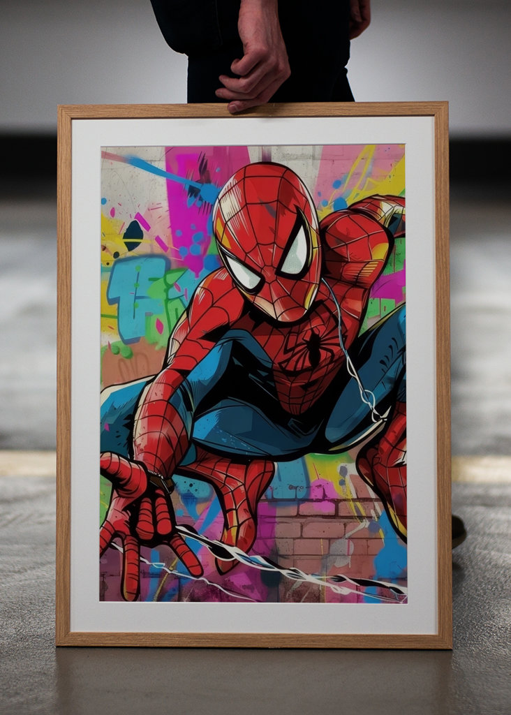 Spider Man Graffiti