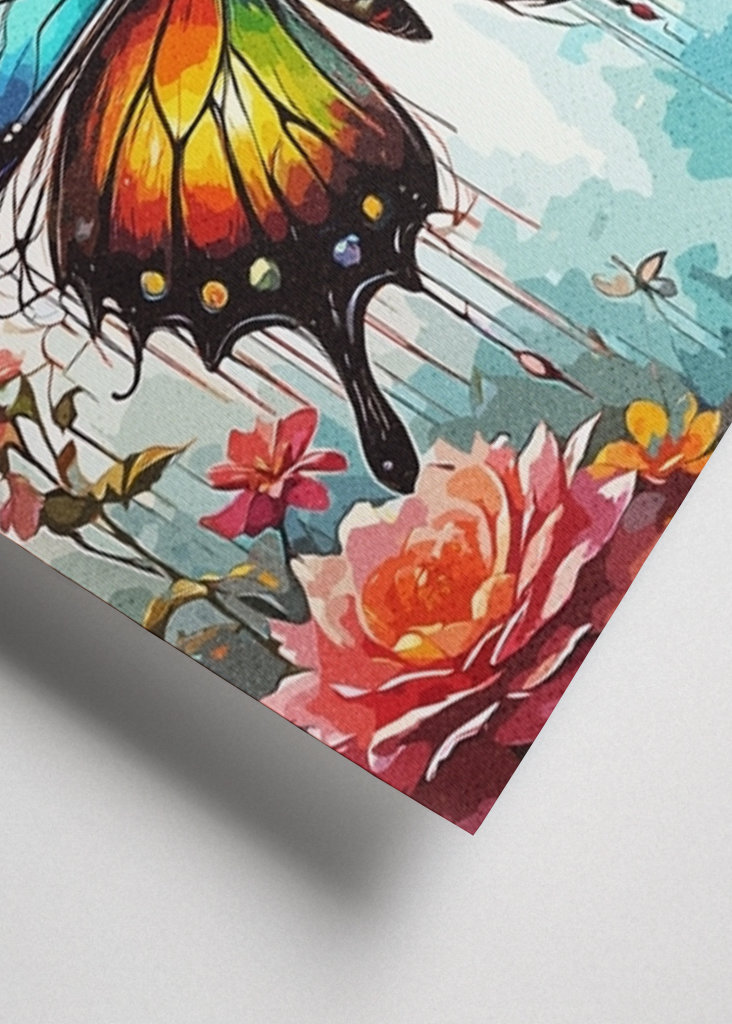 Kwiat motyla Kolorowy 