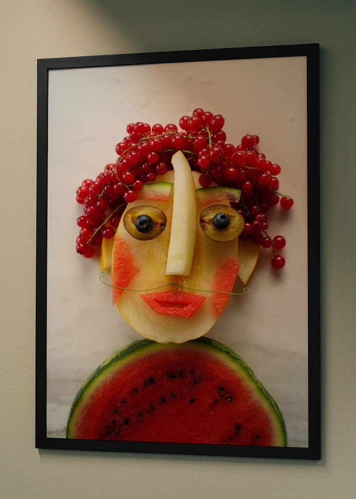 Ritratti di frutta e verdura