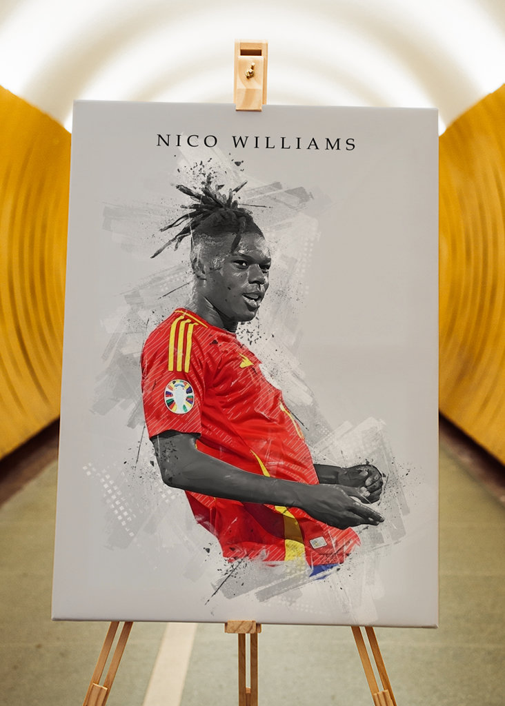 Nico Williams Street art