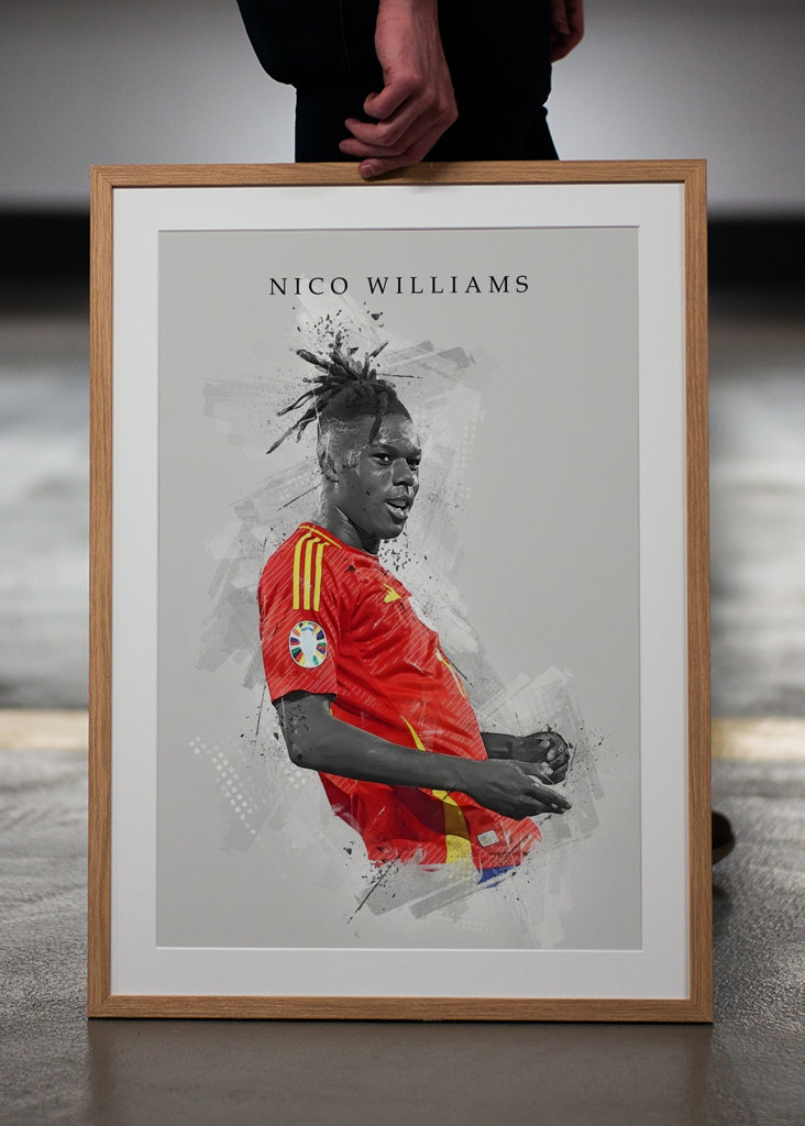 Nico Williams Street art