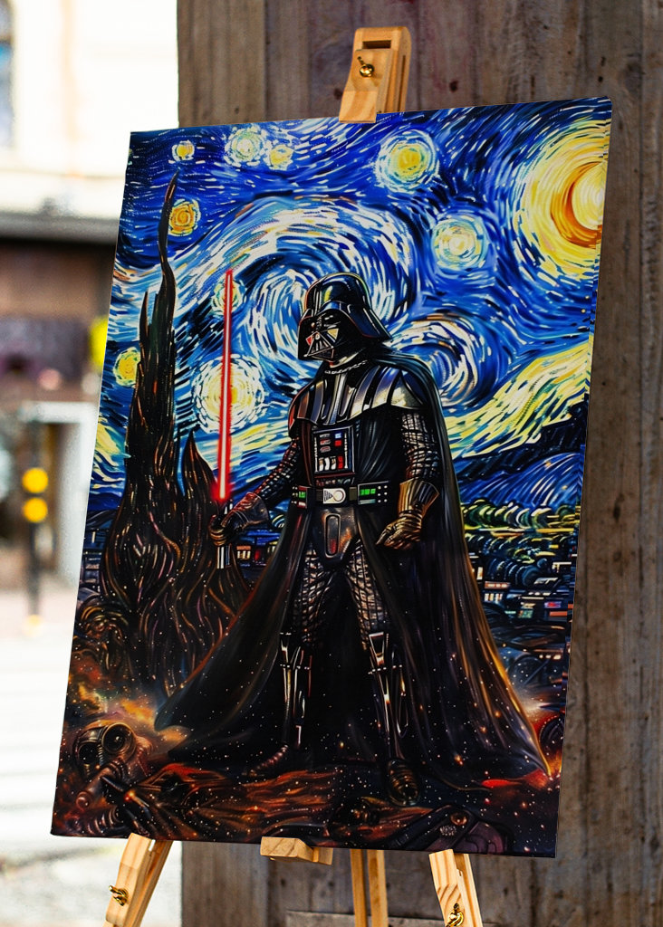 Darth Vader Starry Night