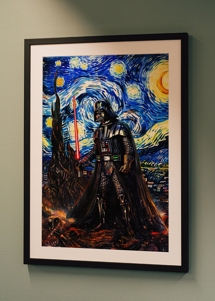 Darth Vader Starry Night