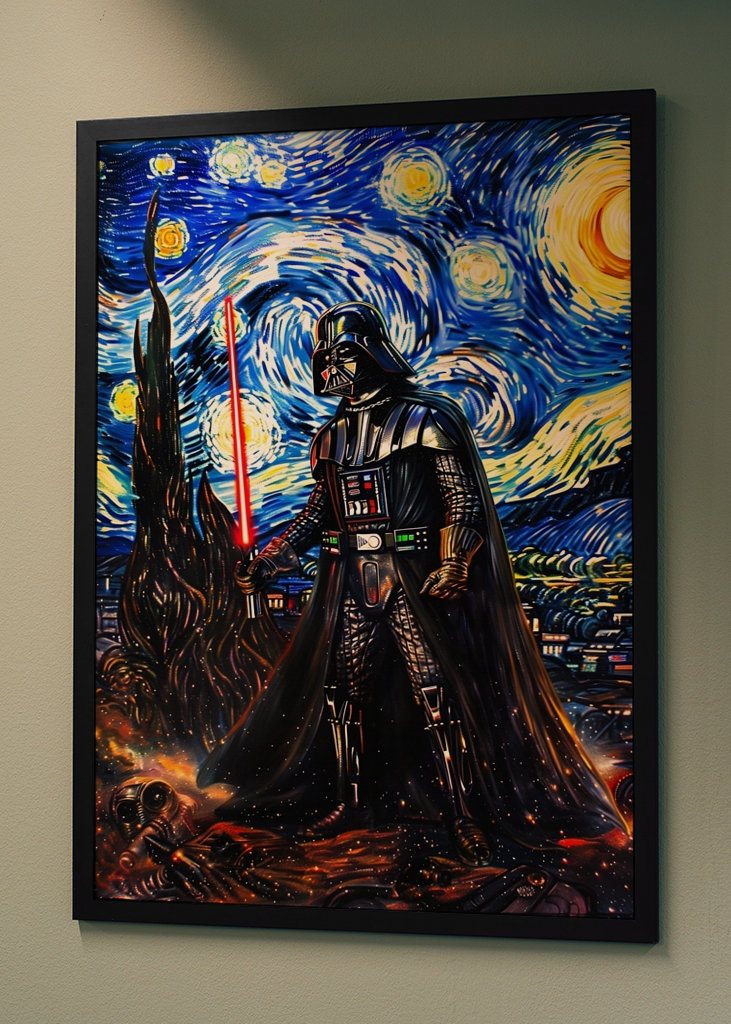 Darth Vader Starry Night