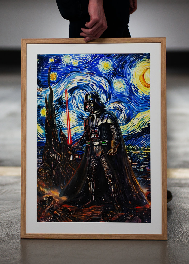 Darth Vader Starry Night