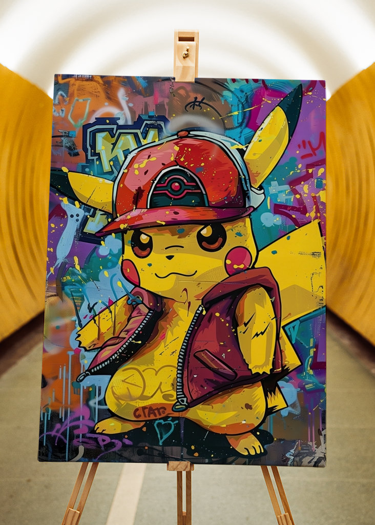 Pikachu x Streetart