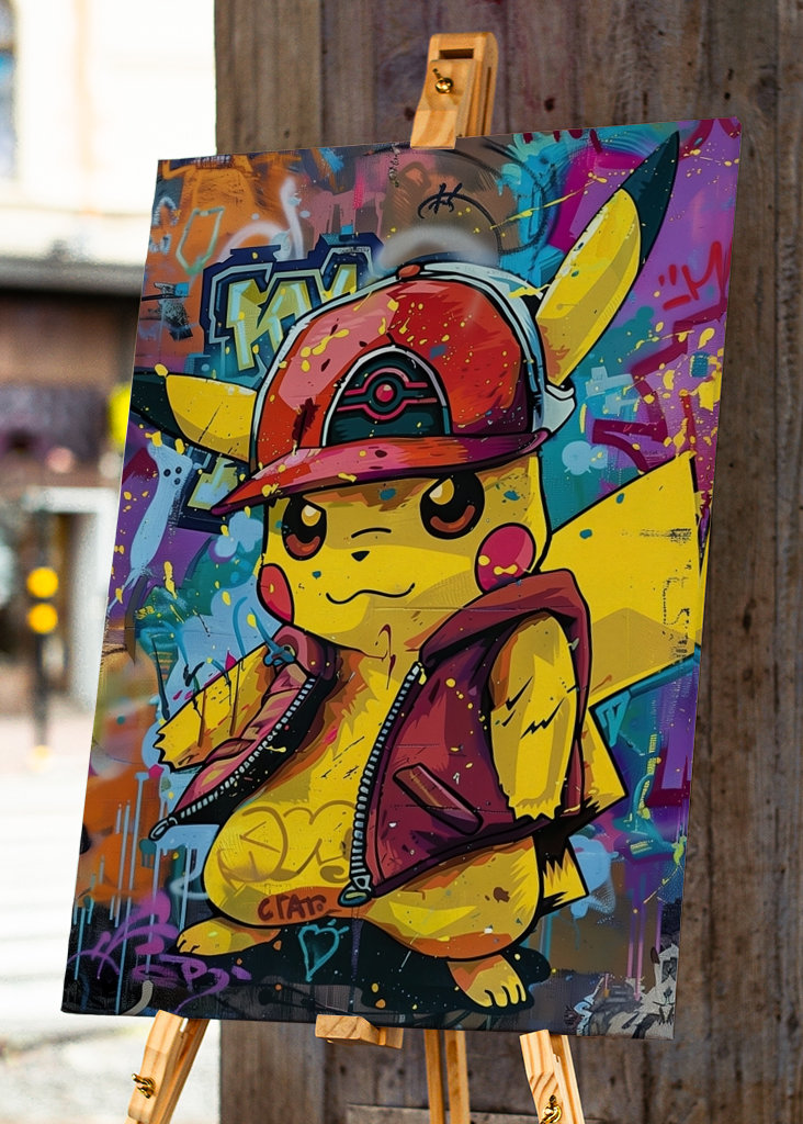 Pikachu x Streetart