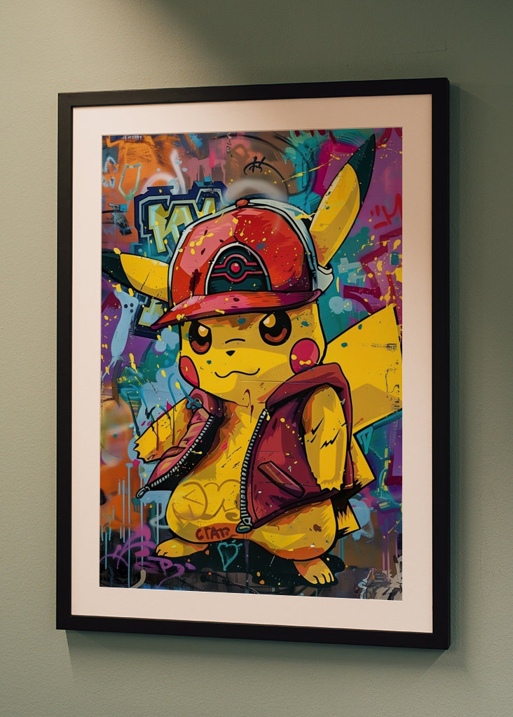 Pikachu x Streetart
