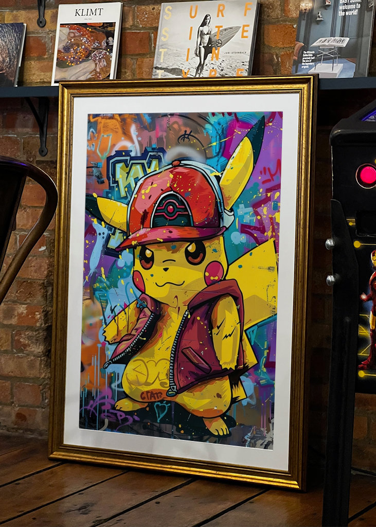Pikachu x Streetart
