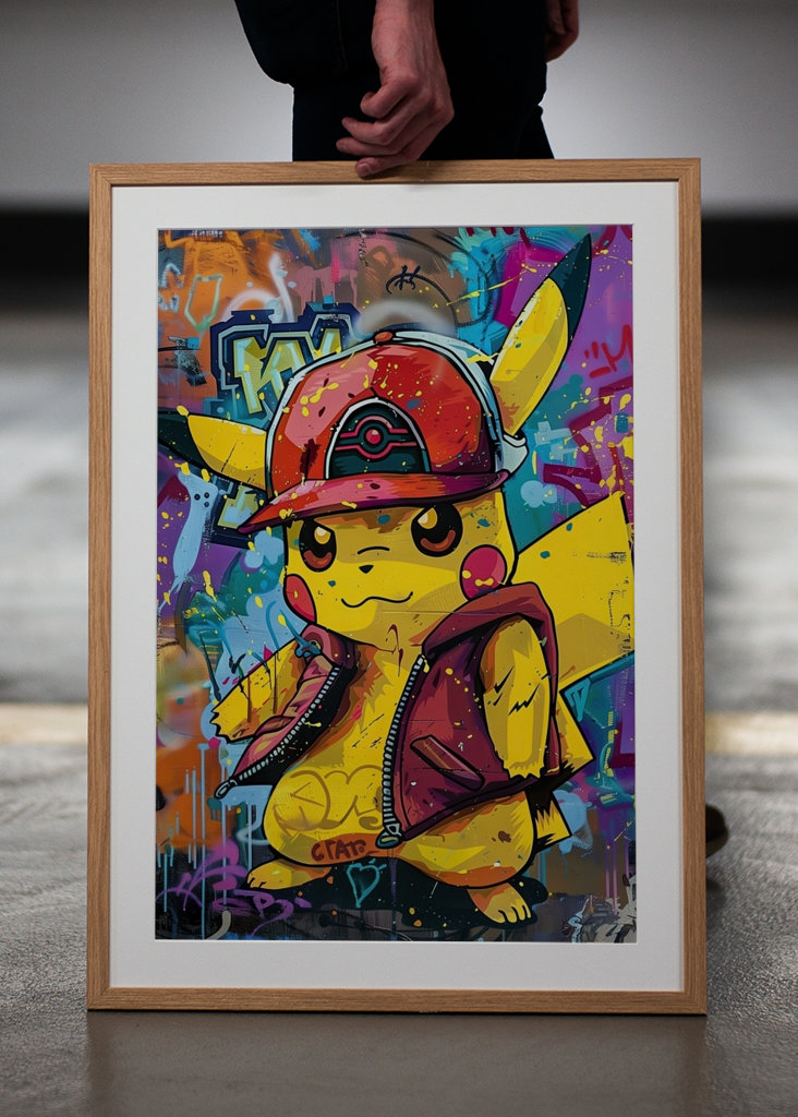 Pikachu x Streetart