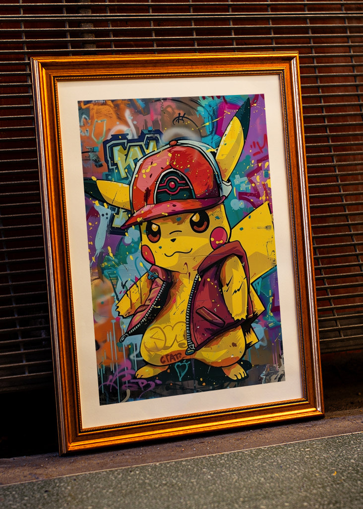 Pikachu x Streetart