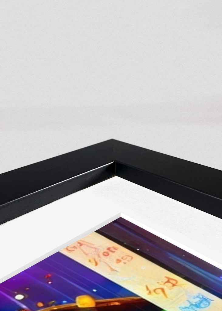 Clown in the confetti rain