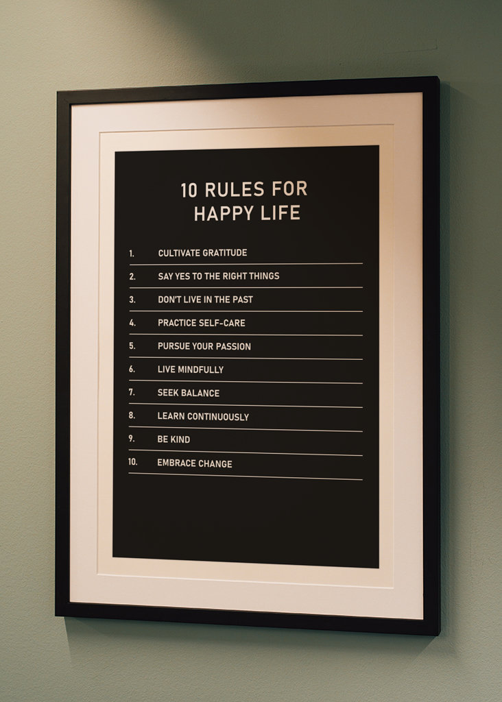 10 Rules for Happy Life