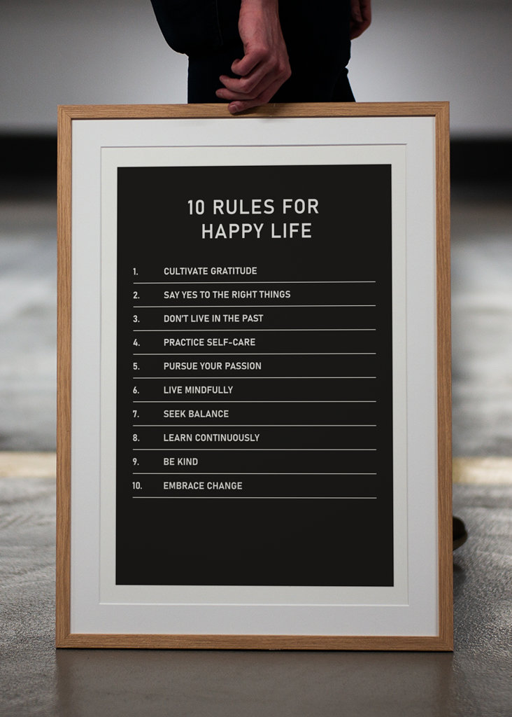 10 Rules for Happy Life
