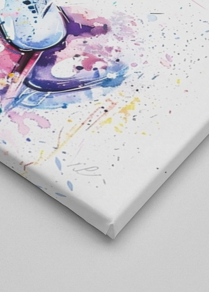 Pato acuarela Splash