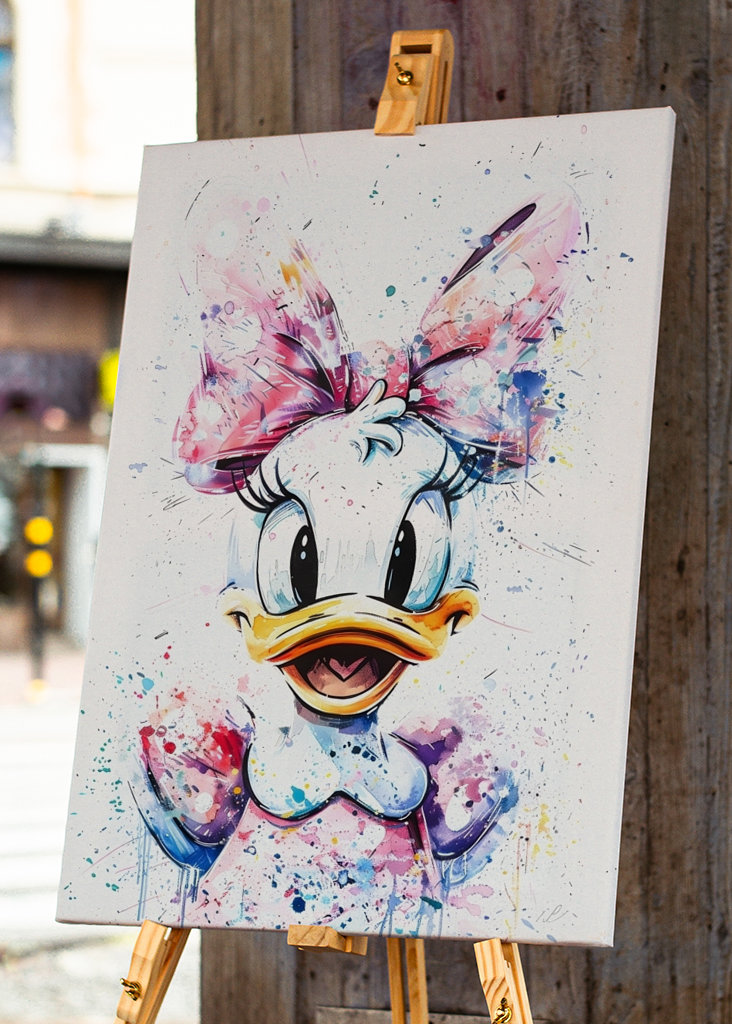 Pato acuarela Splash