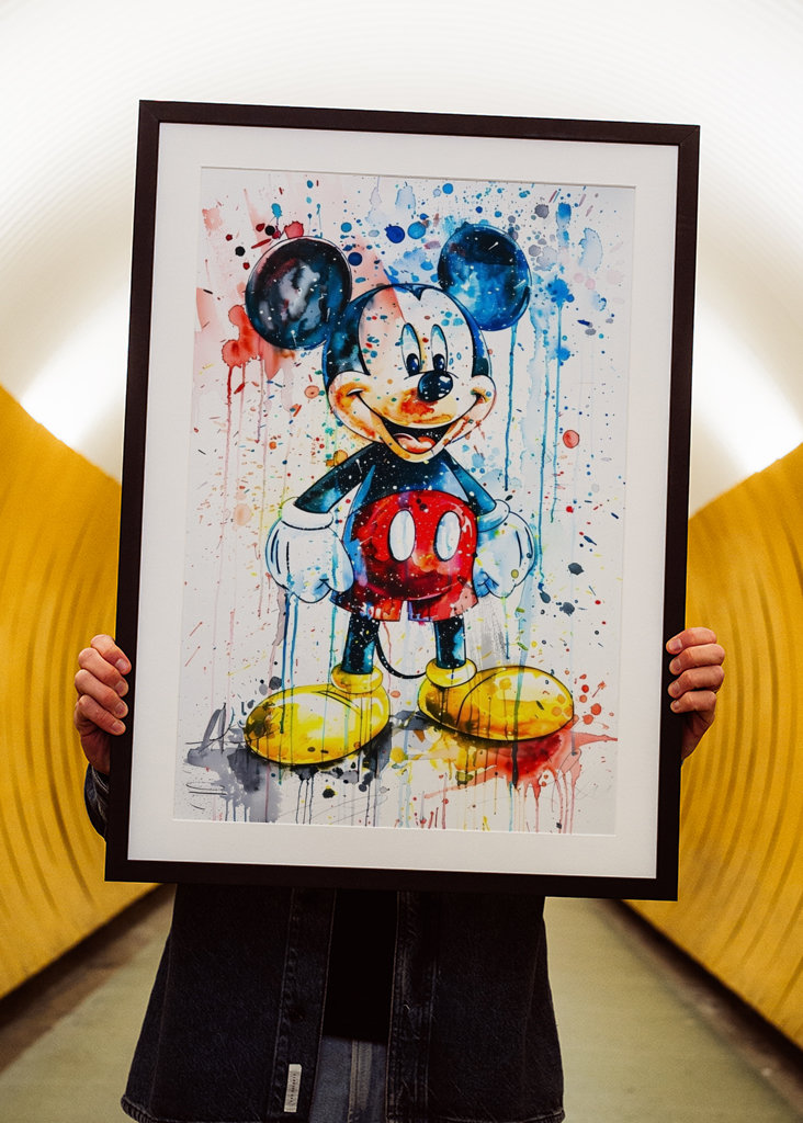 Mickey Akvarel Splash