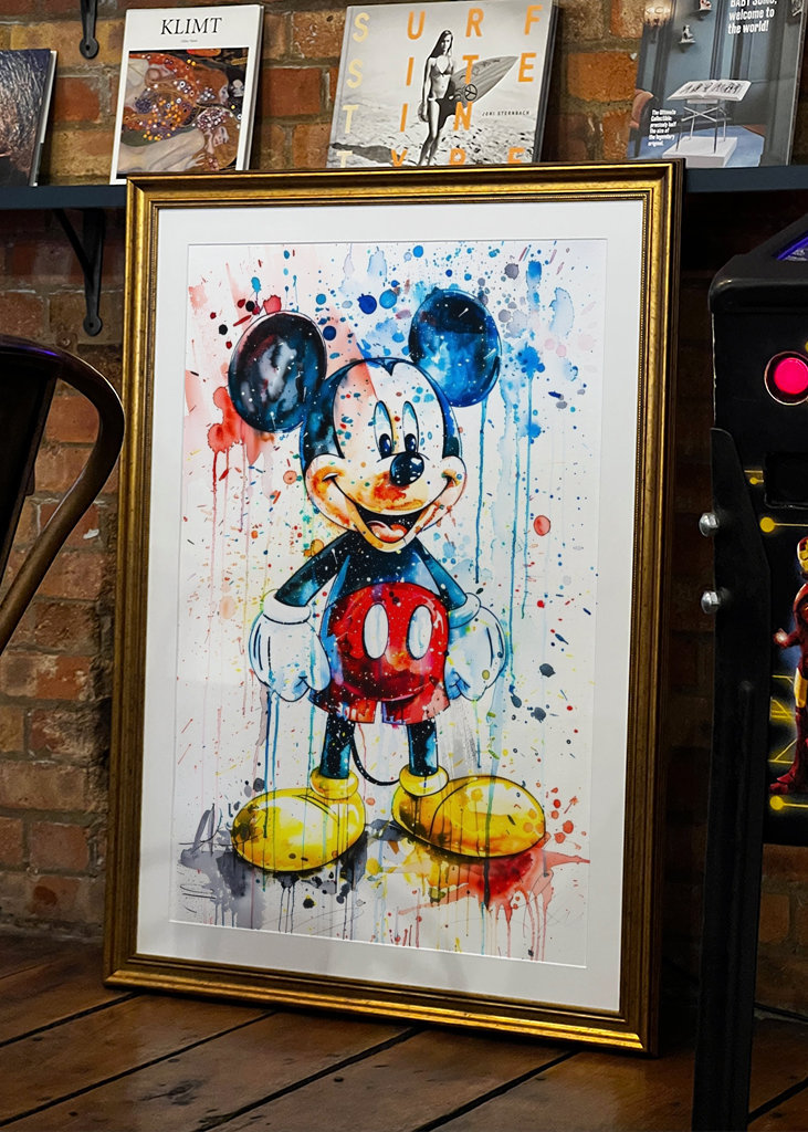 Mickey Akvarel Splash
