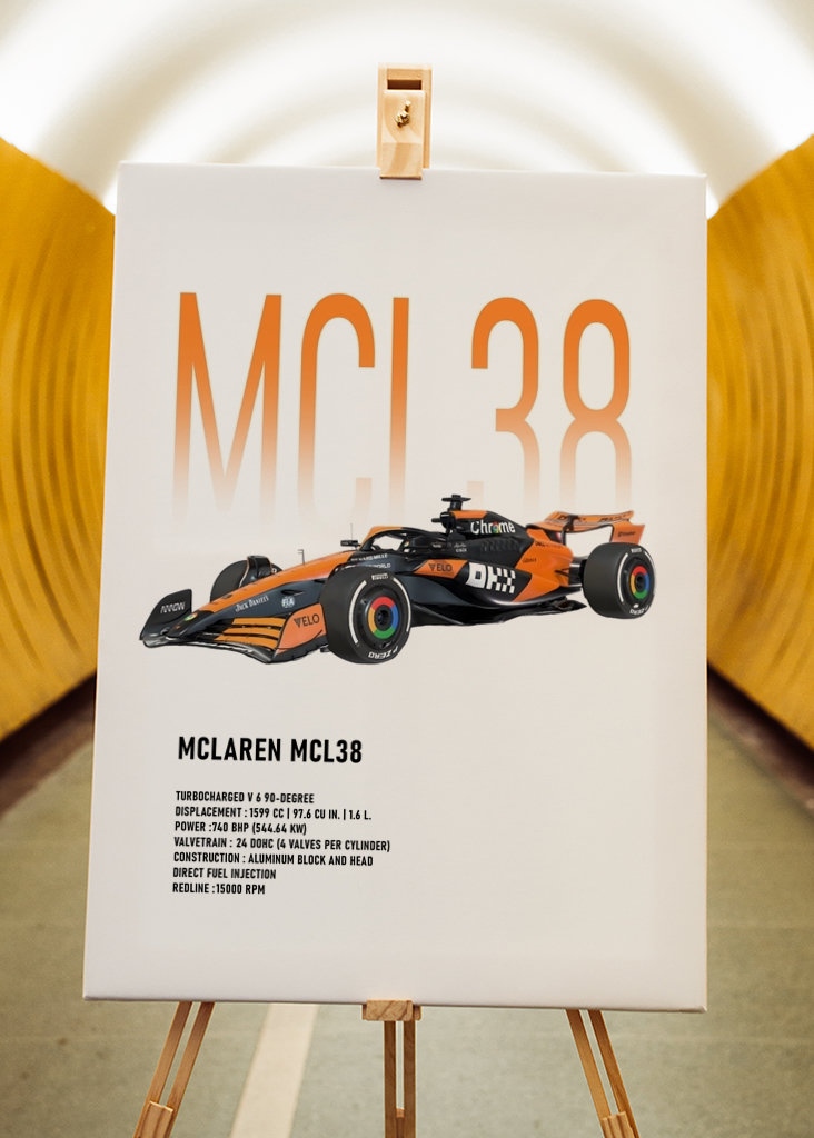 McLaren MCL38 2024 Car