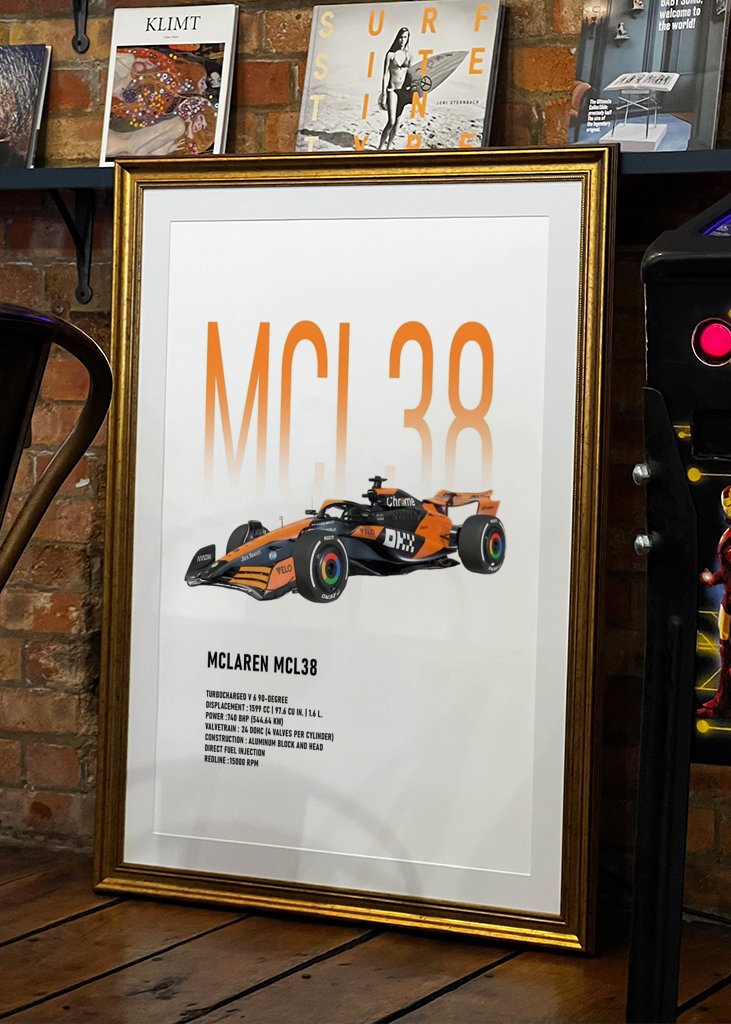 McLaren MCL38 2024 Car