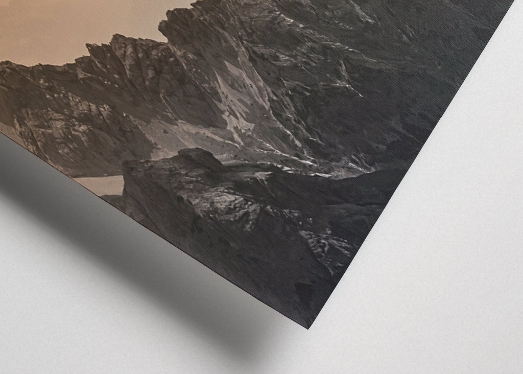 Hory Dolomit ve večerních hodinách